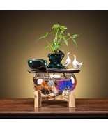 Fortune Flowing Fish Tank - A Captivating Addition To Your Home - £97.82 GBP+