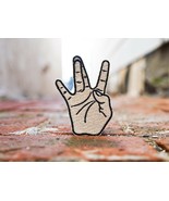 West Coast &quot;W&quot; Hand Sign Patch (Beige) - $17.71 CAD