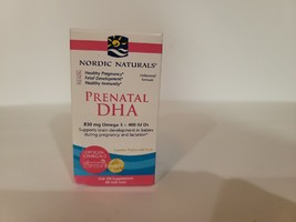 Nordic Naturals - Prenatal Dha 830mg Omega-3 + 400 Iu D3- 90 Soft Gels Exp 03/25 - $22.90