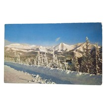 Postcard View Of Monarch Pass Colorado Snow Mountains Chrome Posted - $6.98