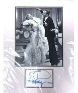 VTG 1930s Ginger Rogers Fred Astaire Signed Swing Time Photo Old Hollywood Glam - $292.99