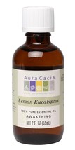 Aura Cacia Pure Lemon Eucalyptus Essential Oil, 100% Pure Therapeutic Grade, 2 f - £22.80 GBP