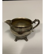 Beautiful Vintage Silver Over Copper Creamer KG Mid-Century MCM KG - $24.75