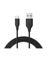 Anker PowerLine USB-C to USB 3.0 Cable (6ft) with 56k Ohm Pull-up Resist... - £21.67 GBP