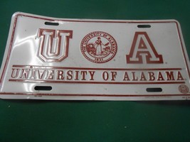 Great License Tag Un. of ALABAMA  Letter &quot;U  A  &quot;.........FREE POSTAGE USA - £13.69 GBP