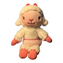 Disney Store Doc McStuffins Lambie Lamb Plush Doll Satin Skirt 7 inch - £7.68 GBP