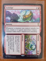 Indulge Excess Magic The Gathering New Capenna Commander RARE 46 Red Sor... - $2.83