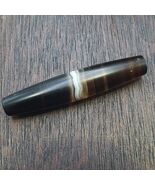 Antica vecchia agata yemenita naturale raro modello agata a fascia perli... - $53.16