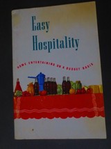 Easy Hospitality Home Entertaining on a Budget  Booklet  48 Pages  Comp of Coke - £5.23 GBP