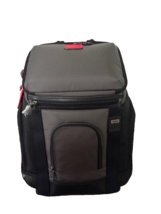 New TUMI Fremont Phinney Brief large Backpack laptop bag carry-on gray red black - £356.61 GBP