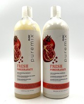 RUSK Puremix Fresh Pomegranate Color Protecting Shampoo & Conditioner 35 oz Duo - $67.25