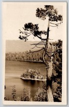 RPPC Emerald Bay Lake Tahoe California Postcard C23 - £13.51 GBP
