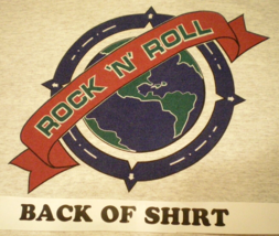 HARD ROCK CAFE Tokyo Japan MADE IN USA Size XL Vintage Gray ROCK &#39;N ROLL... - £14.87 GBP