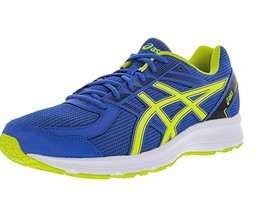 ASICS Jolt Mens Running Sneakers Shoes Size: US 9 (Blue/Neon Lime/Black) NEW - £34.67 GBP