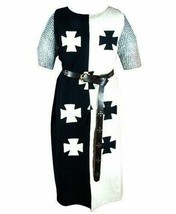 Déguisement chevalier templier médiéval tabard 7 GN - $85.94