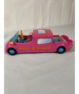 Polly Pocket Party Pink Stretch Limo Cadillac Doll Convertible Car 2005 - £11.58 GBP