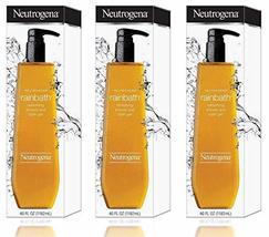 Neutrogena Rainbath Refreshing Shower and Bath Gel- 40 Oz THREE PACK 120 Oz Tota - £49.80 GBP