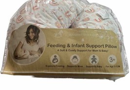 Brand New - Manhattan Kids Feeding &amp; Infant Support Pillow Rainbows 3-12... - £27.40 GBP