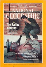 National Geographic Magazine November 1990 The Baltic Nations - £1.58 GBP