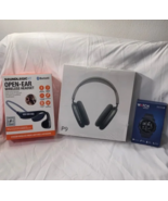 BUNDLE (Green P9 Wireless Headphones + SoundLogic OpenEar + Smart Watch) - $1,174.13 MXN