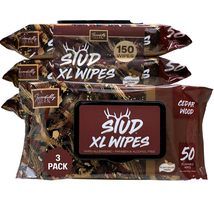 Stud Wipes | Multi - Use, Flushable, Adult Wet Wipes  Cedarwood - 50 Co... - $9.99+