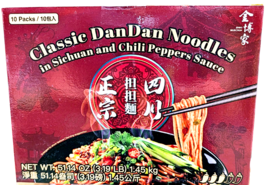 Classic Dandan Noodles Sichuan Chili Sauce 10x5.1 Ounce EXP 04/2026 - $30.84