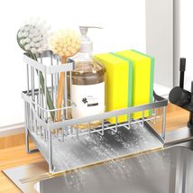 Vanwood Kitchen Sink Caddy Sponge & Brush Holder Stainless Steel Silver - €12,51 EUR Vanwood Kitchen Sink Caddy Sponge & Brush Holder Stainless Steel Silver - €12,51 EUR