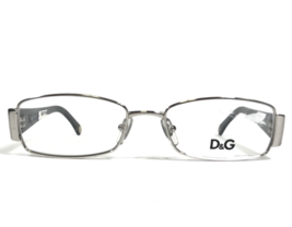 Dolce &amp; Gabbana Eyeglasses Frames D&amp;G 5072 061 Black Silver Full Rim 49-16-135 - £85.46 GBP