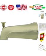 Elegant Tub Spout with Diverter in Polished Brass - Universal Fit, Easy ... - $53.14 CAD