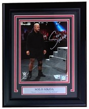 Solo Sikoa Signed Framed 8x10 WWE Debut Photo Fanatics - £84.30 GBP