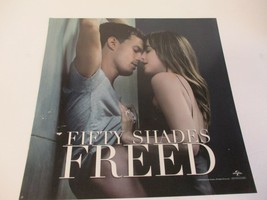 Fifty Shades Freed Redbox Sign Plastic Ad Movie Poster 14&quot; - £3.92 GBP