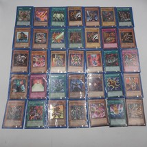 Yugioh 64 Card Collection Lot Rares Commons Holographs etc - $49.49