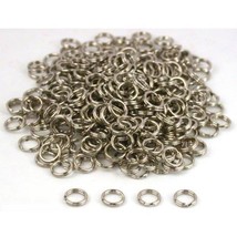 300 Nickel Split Ring Parts Bracelets Fishing Lures 6mm - $13.28