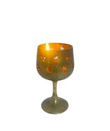 Vintage Brass Star Cutout Candle Holder Goblet - Handmade Boho Home Decor - $31.99