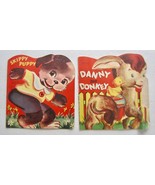 Vintage Childrens Book Lot ~ SKIPPY PUPPY ~ DANNY THE DONKEY 1949 PB - $9.89