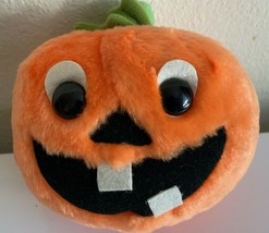 Vintage 1982 R. Dakin Jack O Lantern Pumpkin B EAN Bag Plush Doll Halloween - $19.79