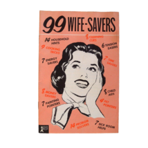 99 Wife-Savers Household Hints Booklet (1958) Good Reading Rack Service GM - $11.83