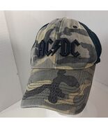 AC/DC hat Camo Black Cap AC DC Bio-Domes Headgear Rockware rock band cam... - $400.34 MXN
