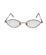 Rodenstock Eyeglasses Frames R4198 F 135 Gold Metal Oval Brown Small - $540.85 MXN