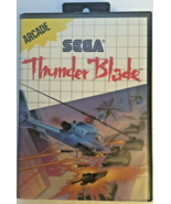 Thunder Blade (Sega Master, 1988): GAME AND CASE W Poster: Retro: Helico... - £10.86 GBP