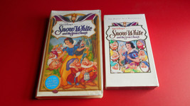 Snow White and the Seven Dwarfs and The Making of a Masterpiece VHS - £1,198.81 GBP
