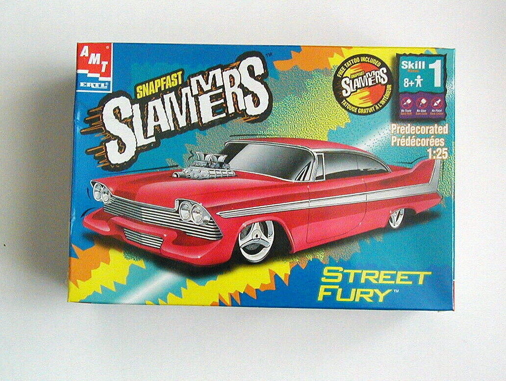 Primary image for FACTORY SEALED AMT/Ertl Snapfast Slammers Street Fury #30007