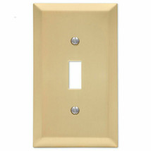 Amerelle 163TSB Century Satin Brass 1-Gang Stamped Steel Toggle Wall Plate - $5.68