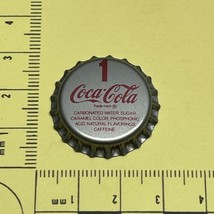 Vintage Coca Cola 1 Bottle Cap Uncrimped Campbellsville KY Silver JD - $4.90