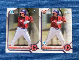 Pair 2022 Bowman 1st Edition &amp; Chrome Jose Pastrano Guardians BCP-21 &amp; BPPF-21 - £1.12 GBP