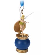 Disney Parks Tinker Bell Light-Up Living Magic Sketchbook Ornament – Peter Pan - £24.12 GBP