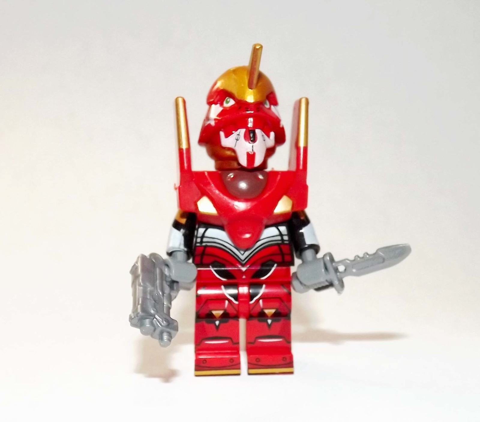 Minifigure Evangelion Unit-02 Red Game Cartoon Rare - $6.90