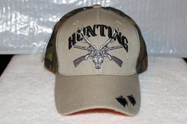 HUNTING HUNT DEER SKULL GUN GUNS OUTDOOR BASEBALL CAP HAT ( CAMOUFLAGE &amp;... - $11.38