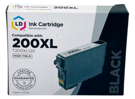 BLACK Ink Cartridge TM Compatible w/200XL T200XL120, HIGH YIELD - LD - $4.50