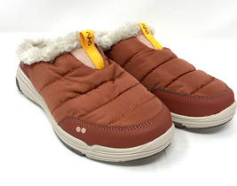 Ryka Faux Fur Lined Slip On Anise Loafer Terra Cotta Size 7W - $23.74